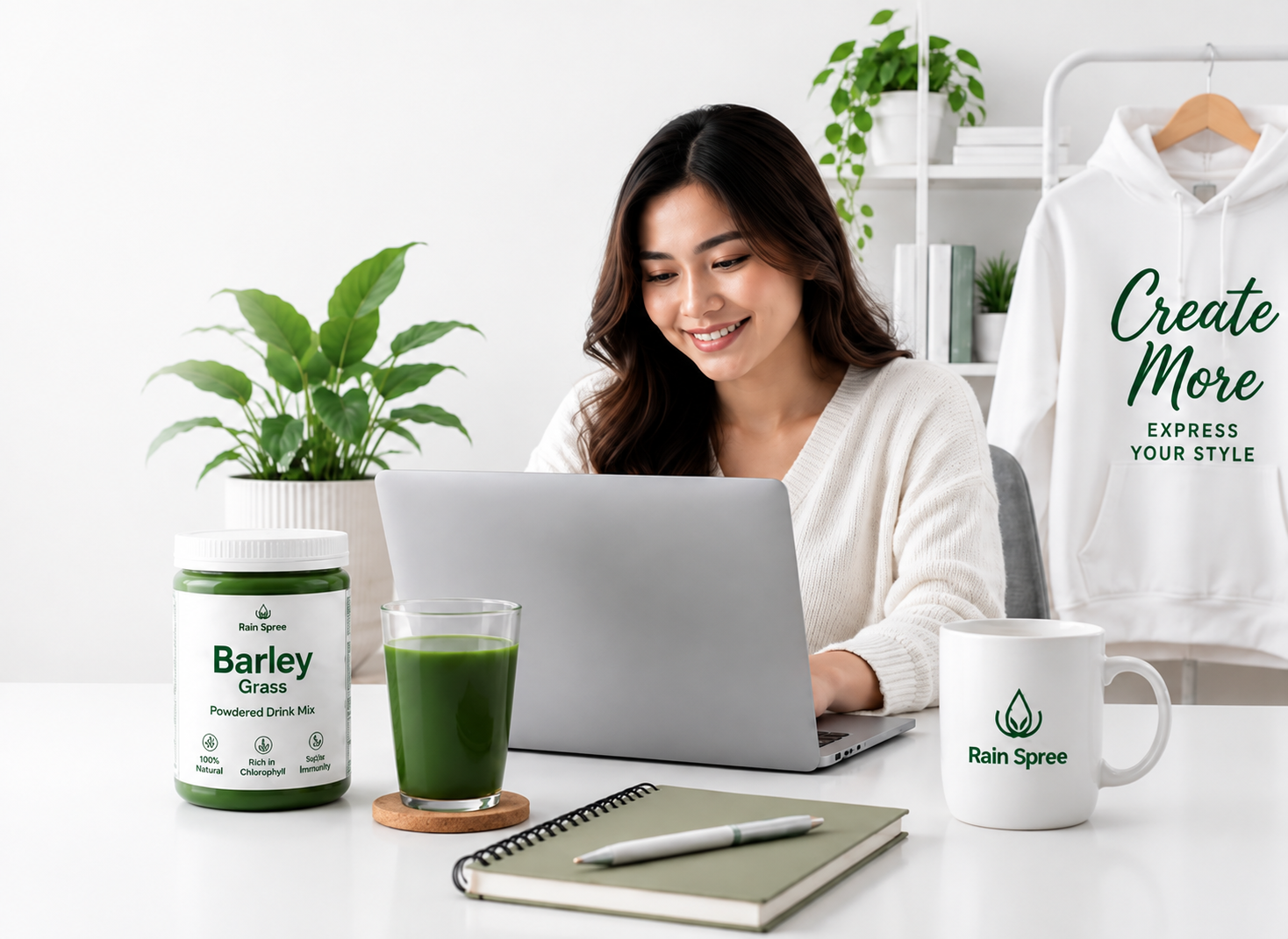 Rain Spree wellness and lifestyle products