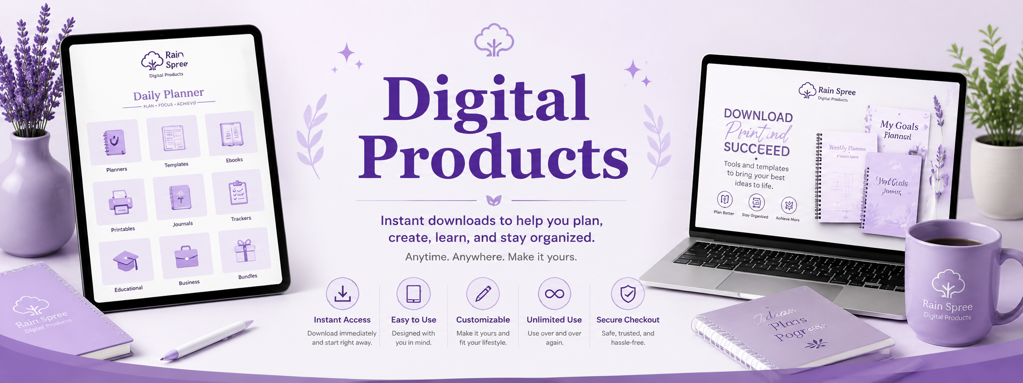 Rain Spree Digital Products
