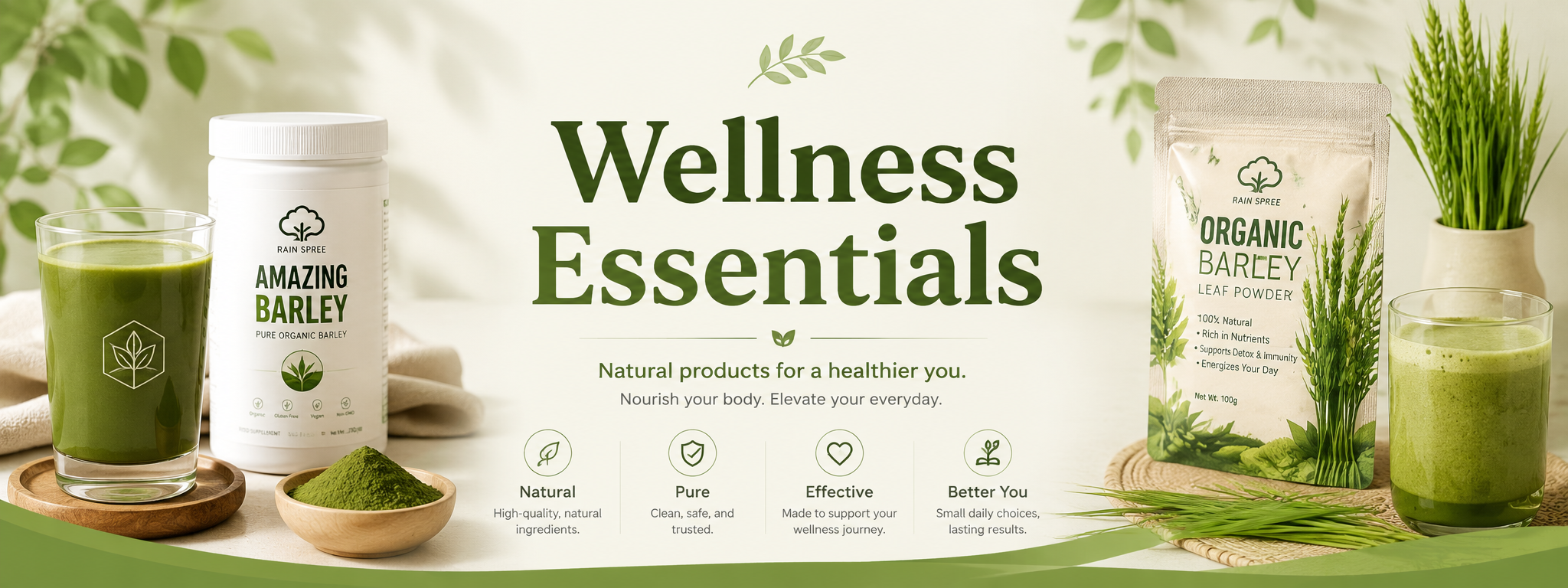 Rain Spree Wellness Essentials