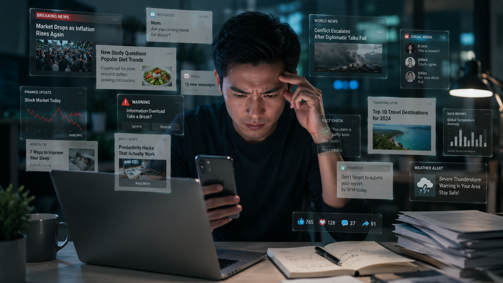 Information Is Everywhere. Understanding It Is Becoming Rare.